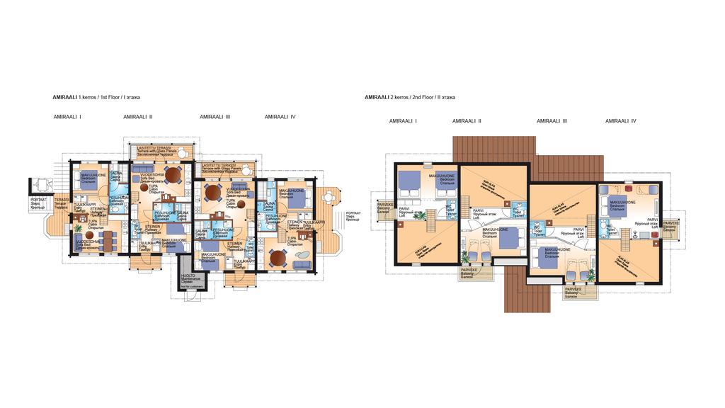 Vuokatin Aateli Apartments Vuokatti Eksteriør bilde